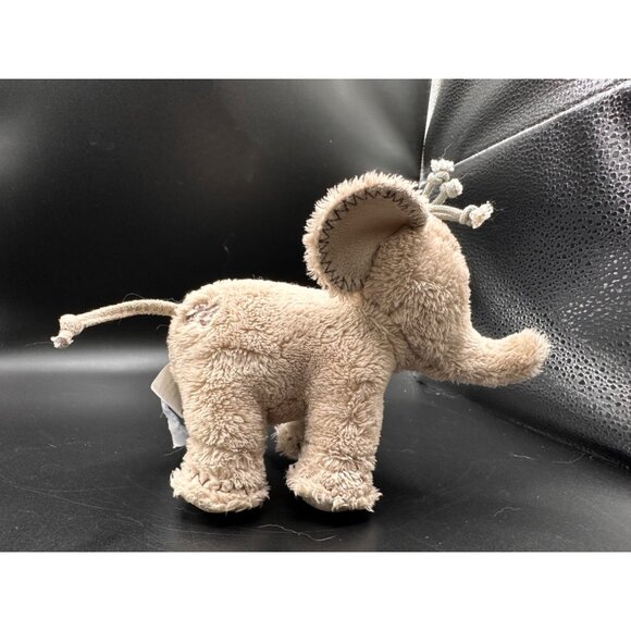 Stuffed Elephant Plush By Tartine Et Chocolat 7" Beige & Gray Soft Toy - Picture 13 of 16